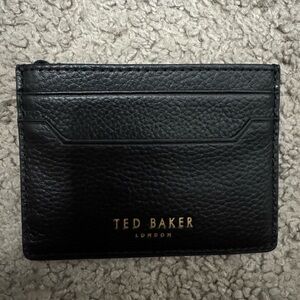 Ted Baker Black Leather Card Holder
